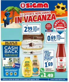 Anteprima dell'opuscolo Attuale volantino dal negozio SIGMA valido da 16/08/2025