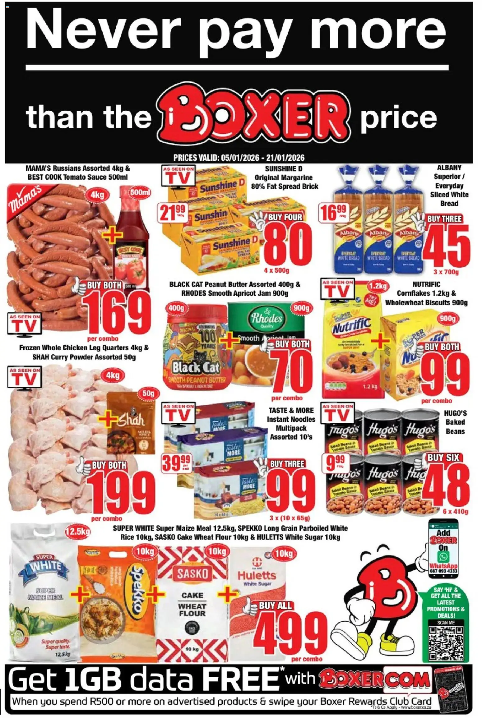 Preview of Boxer flyer valid from 05/01/2026