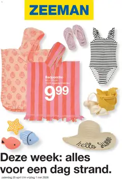 Voorbeeld van Zeeman folder van winkel Zeeman geldig vanaf 25-04-2026