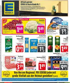 Vorschau von dem Prospekt des Geschäftes Edeka, gültig ab dem 09.03.2026