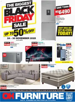 Preview of OK Furniture flyer valid from 24/11/2025