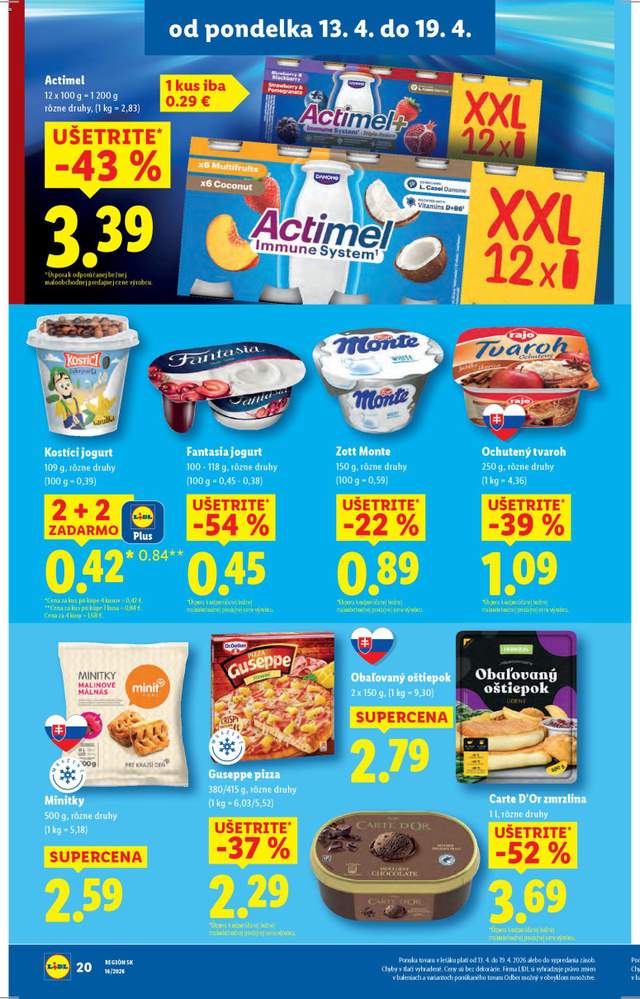 Nový Lidl leták od 13.04.