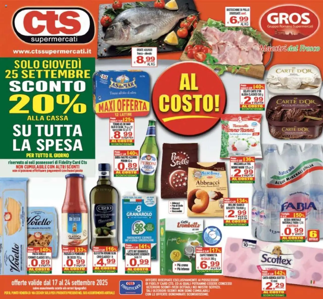 Volantino CTS valido da 17/09/2025 numero di pagina 1