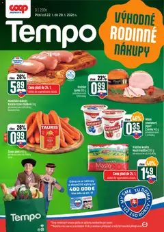 Náhľad COOP Jednota letáku platného od 22.01.2026