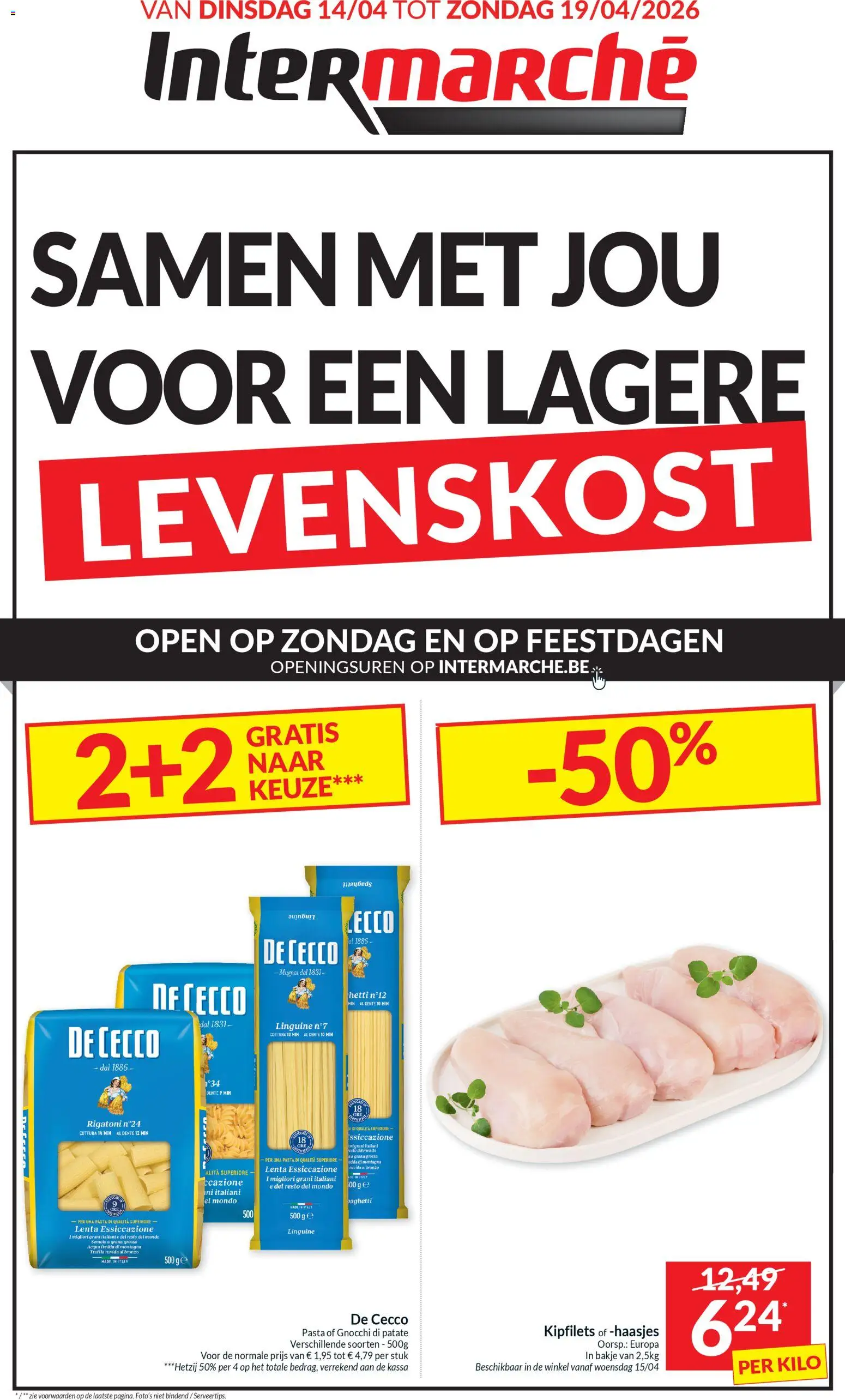 Voorbeeld van Intermarché Folder week 16 van winkel Intermarché geldig vanaf 14/04/2026