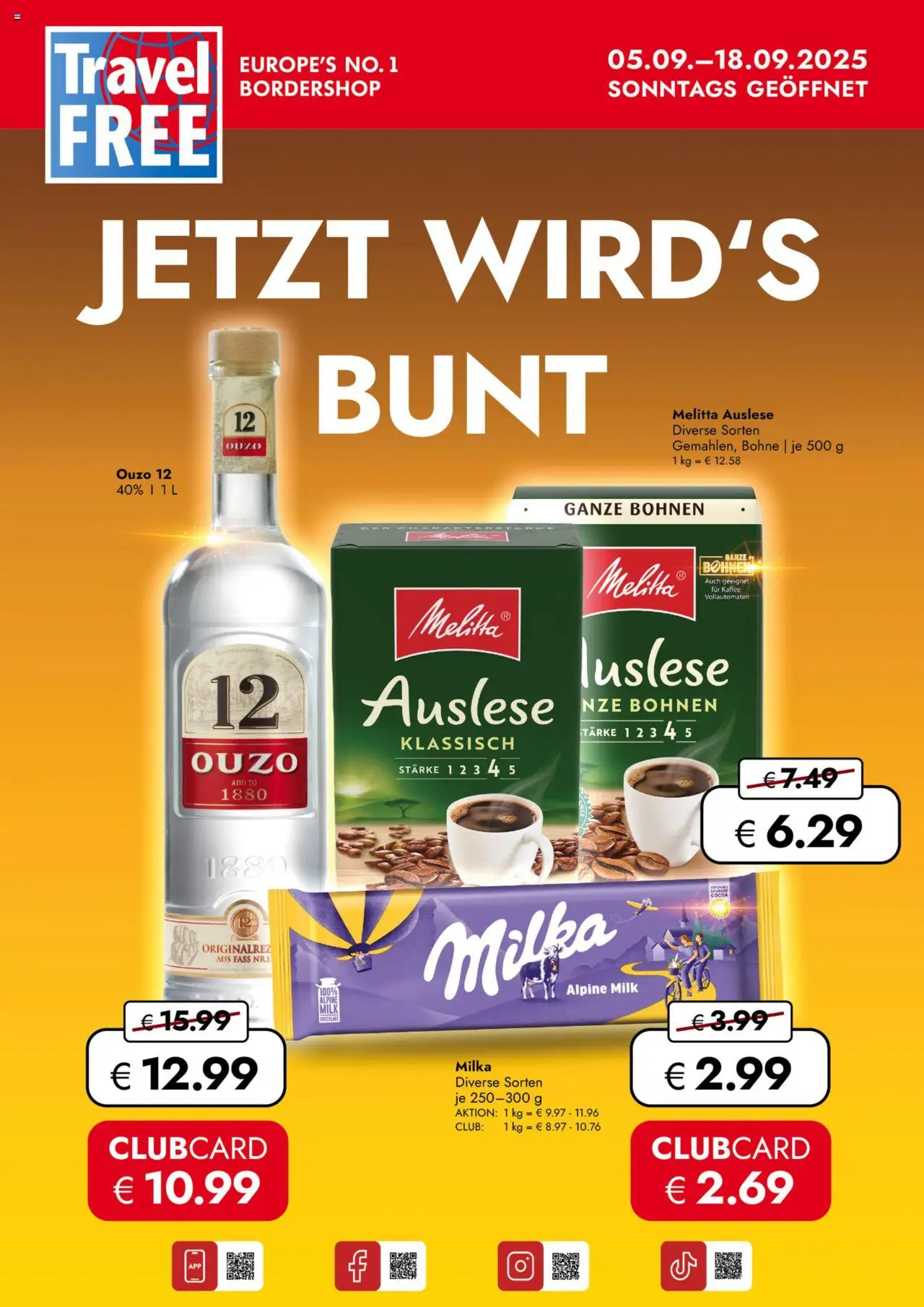 Travel Free Aktionsangebote (vom 05.09.2025 - 18.09.2025)