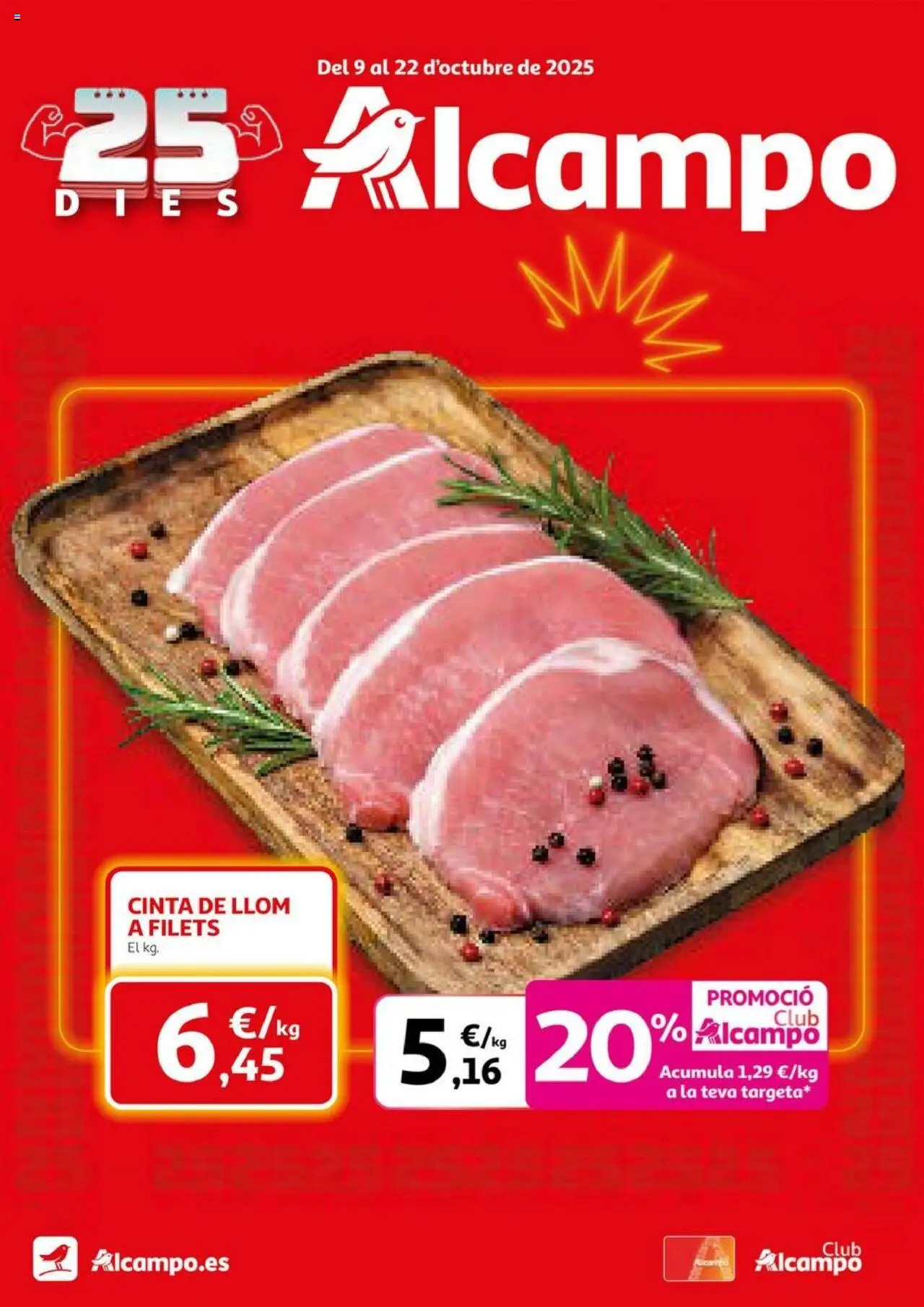 Vista previa del folleto de la tienda Alcampo válido desde el 09/10/2025 