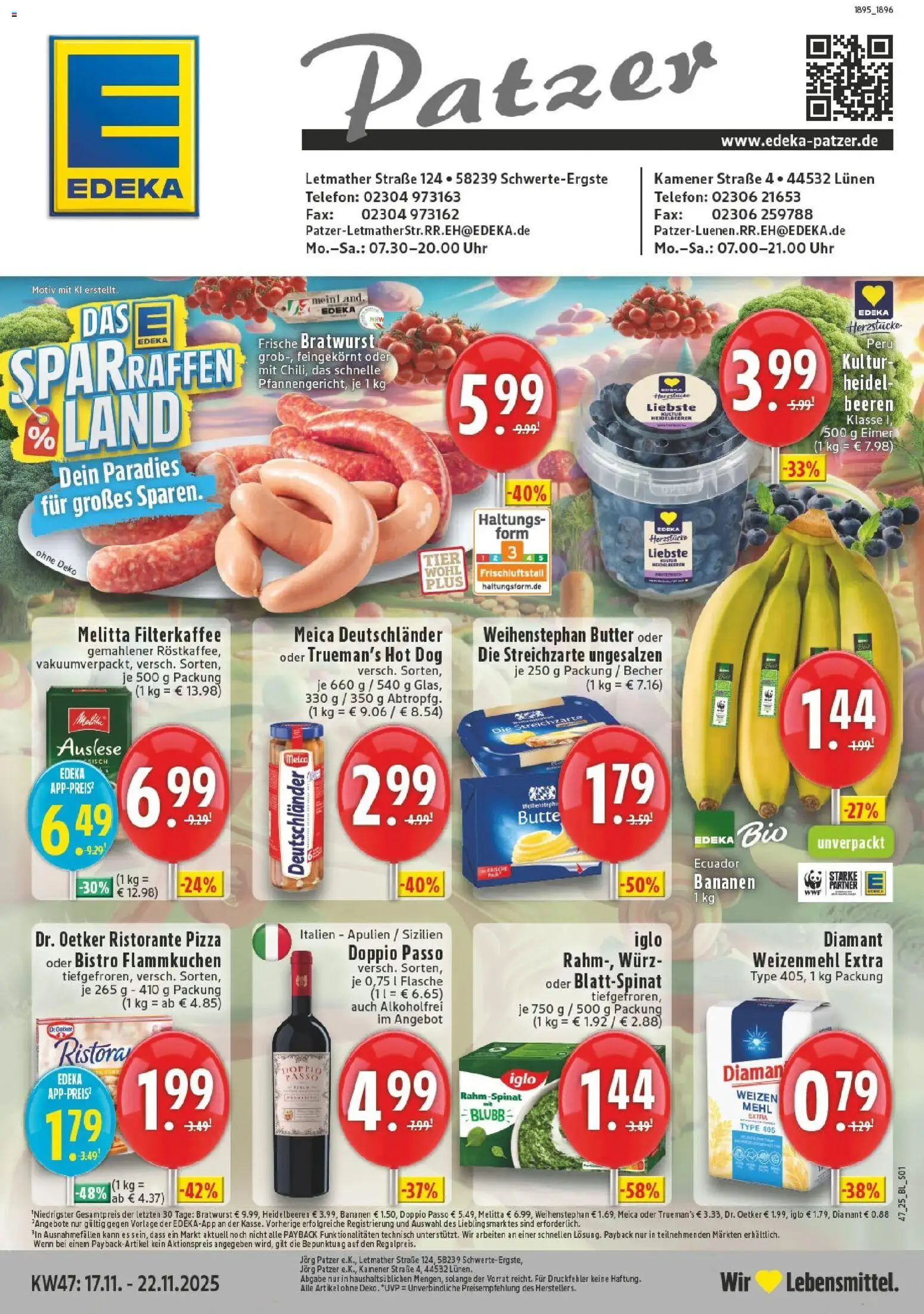 Vorschau von dem Prospekt des Geschäftes Edeka, gültig ab dem 17.11.2025
