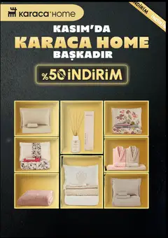 Karaca Home Black Friday 16.11.2025 - Broşürünün önizlemesi