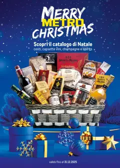 Anteprima dell'opuscolo Volantino Natale dal negozio Metro valido da 06/11/2025