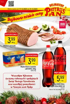 Pogląd gazetki "Gazetka" ze sklepu Piotruś Pan ważnej od 17.12.2025