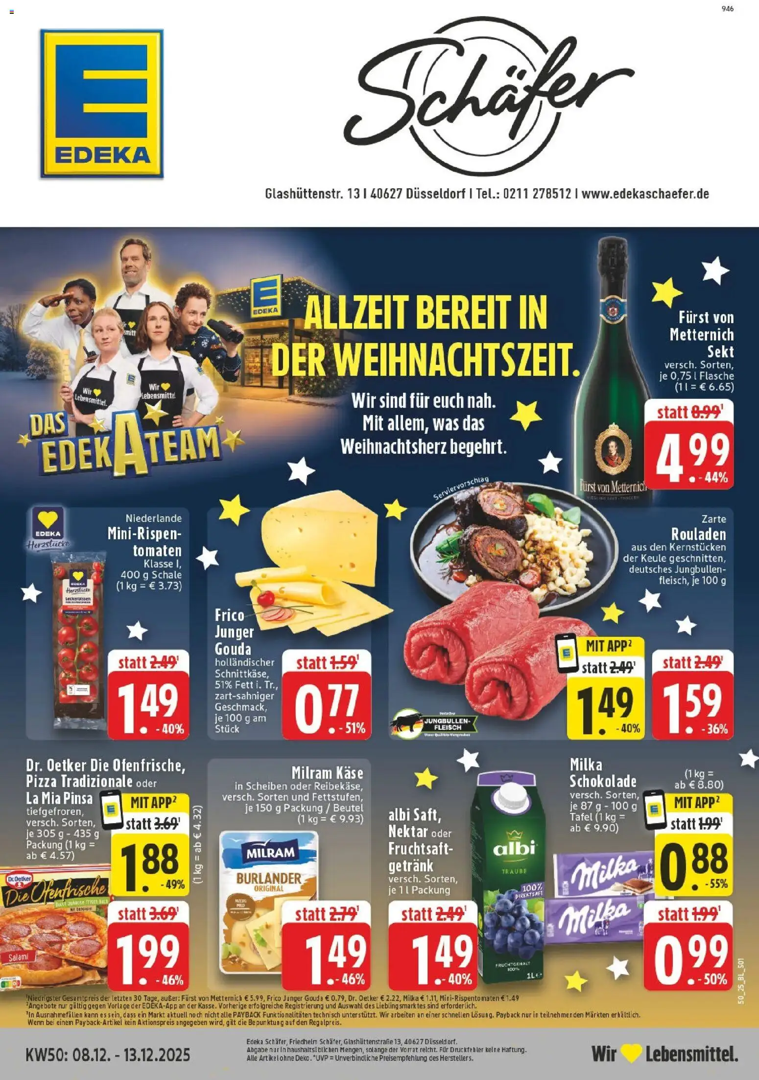 Vorschau von dem Prospekt des Geschäftes Edeka, gültig ab dem 07.12.2025