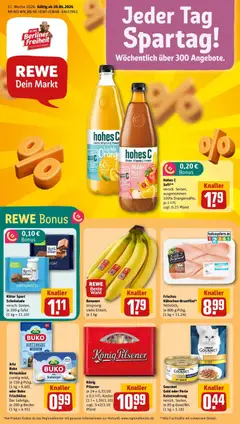 Vorschau von dem Prospekt des Geschäftes Rewe, gültig ab dem 20.04.2026