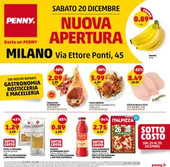 Anteprima dell'opuscolo Volantino Nuova Apertura Milano dal negozio PENNY valido da 20/12/2025