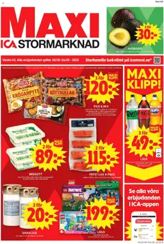 Förhandsgranska reklamblad Norsborg från butik ICA Maxi gäller från 20/10/2025
