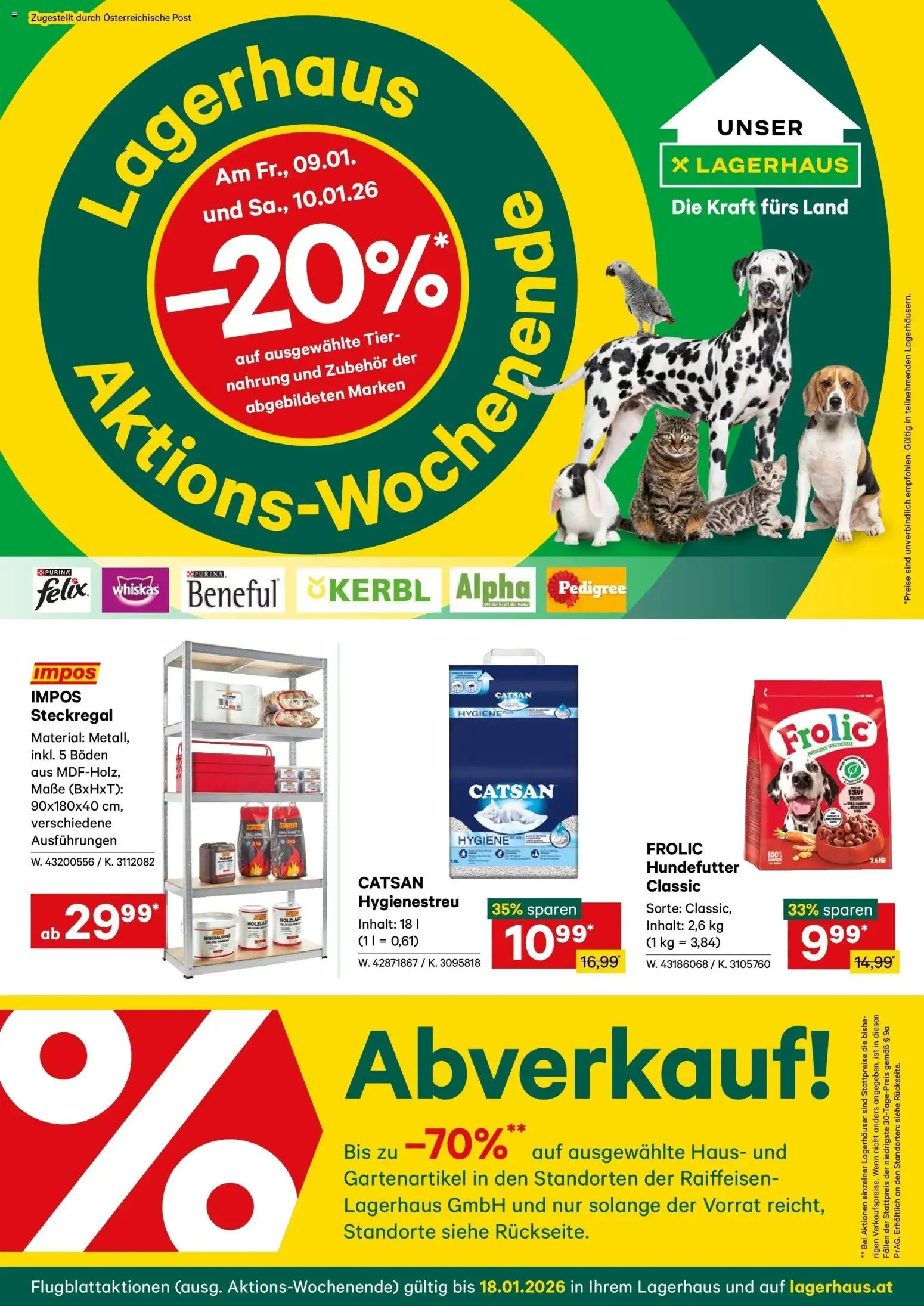 Vorschau der Angebote: Lagerhaus Wochenangebote gültig ab 05.01.2026