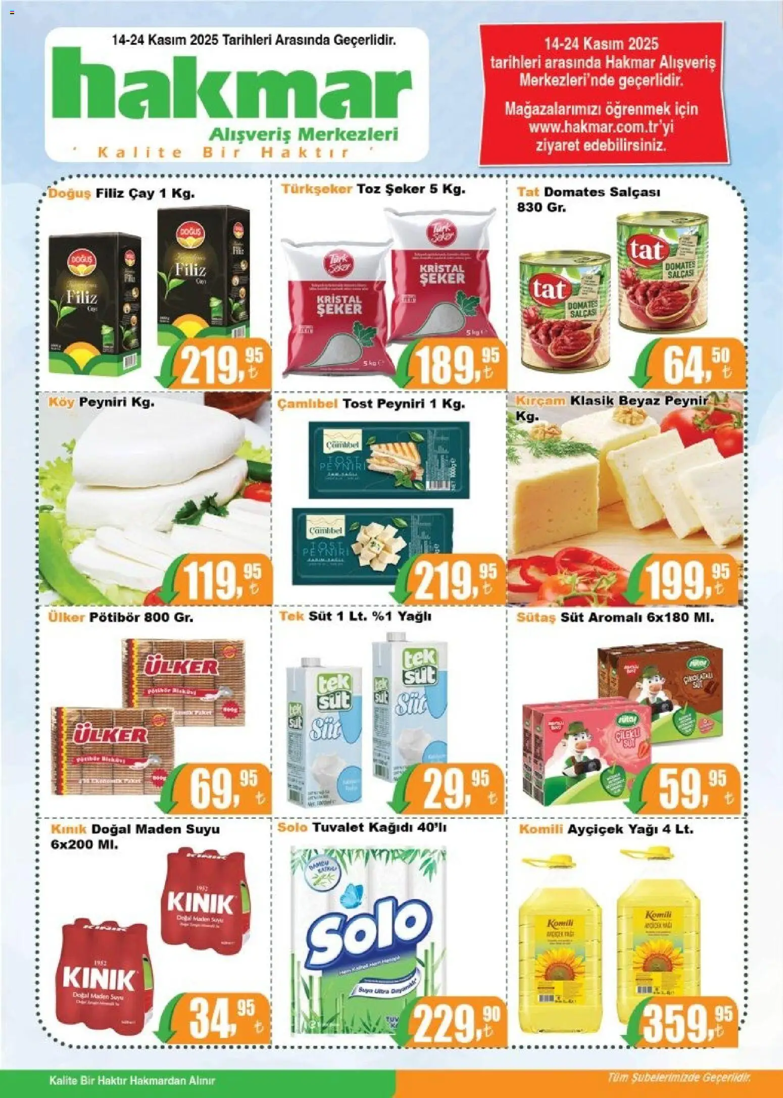 Hakmar Katalog 14.11.2025 - Broşürünün önizlemesi