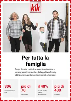 Anteprima dell'opuscolo Attuale volantino dal negozio KiK valido da 07/12/2025