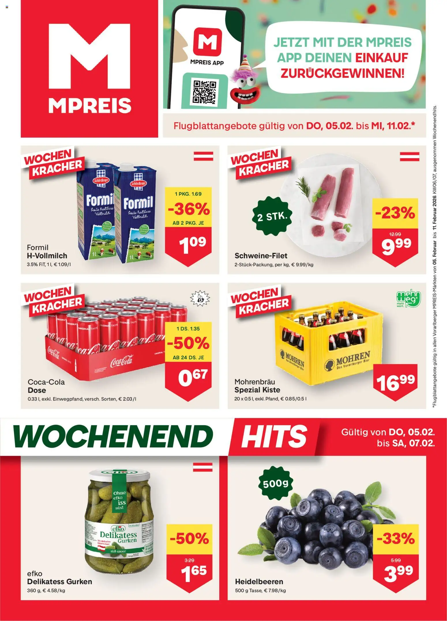 Vorschau der Angebote: MPREIS Vorarlberg gültig ab 05.02.2026