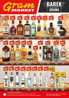 Pogląd gazetki "Barek" ze sklepu Gram Market ważnej od 01.10.2025