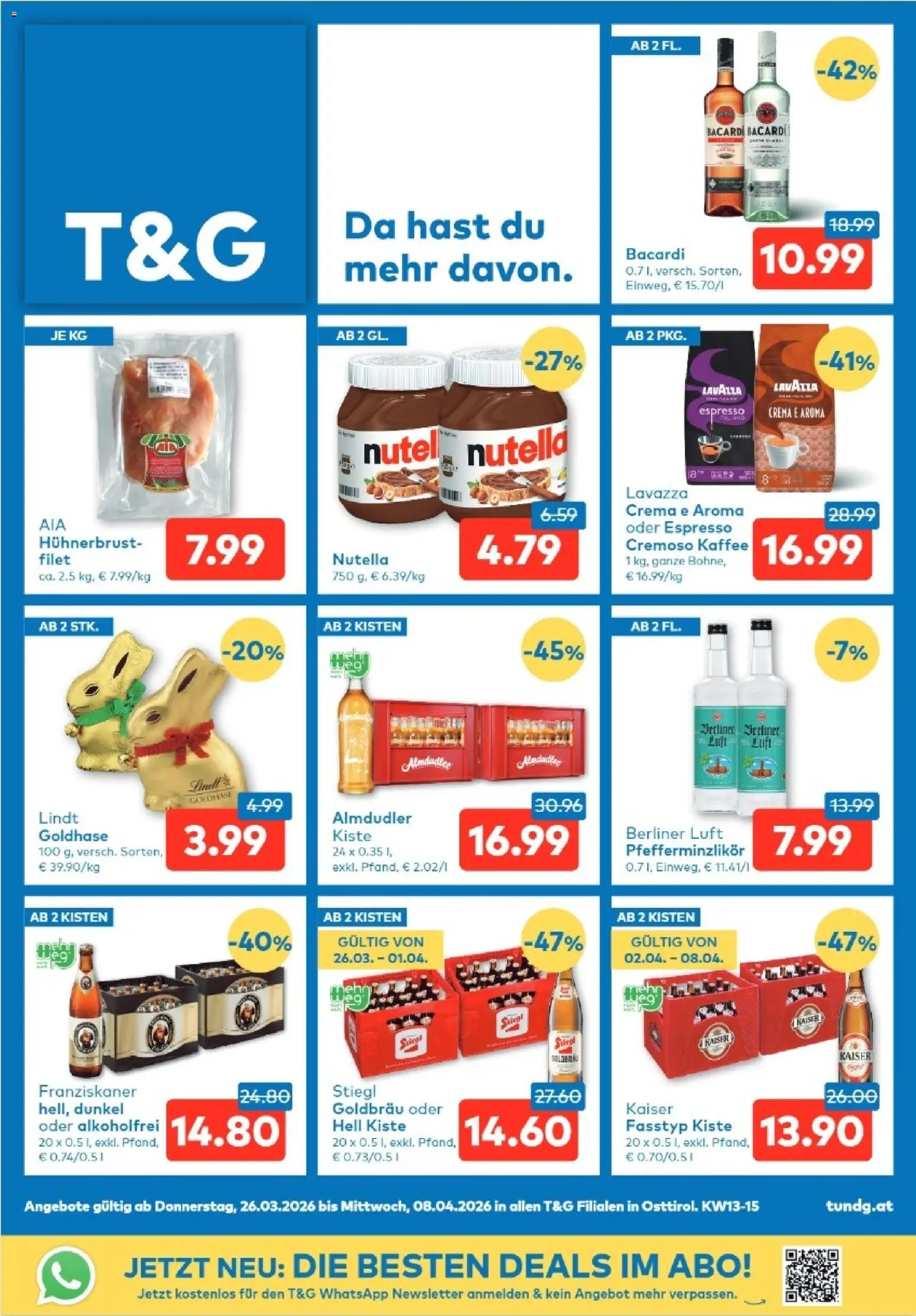 Vorschau der Angebote: T&G T&G - Osttirol gültig ab 26.03.2026