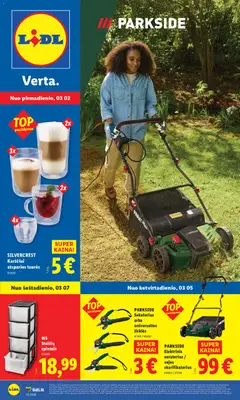 LIDL parduotuvės leidinio LIDL leidinys - Ne maisto prekių pasiūlymai galiojančio nuo 2026.03.02 peržiūra
