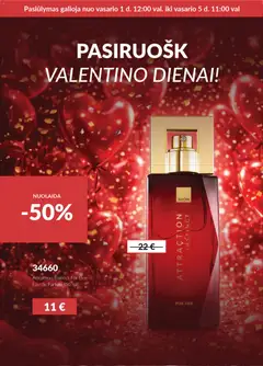 AVON parduotuvės leidinio Leidinys - Pasiruošk valentino dienai galiojančio nuo 2026.02.01 peržiūra