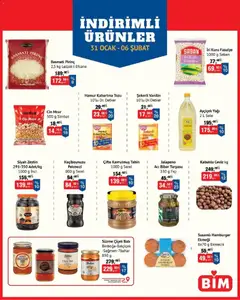 BİM İndirimli Ürünler 31.01.2026 - Broşürünün önizlemesi