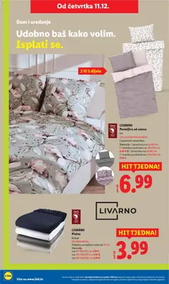 Pregled letka Katalog trgovine Lidl vrijedi od 08.12.2025 | Stranica: 64