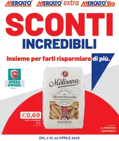 Anteprima dell'opuscolo Mercatò volantino dal negozio Mercatò valido da 07/04/2026