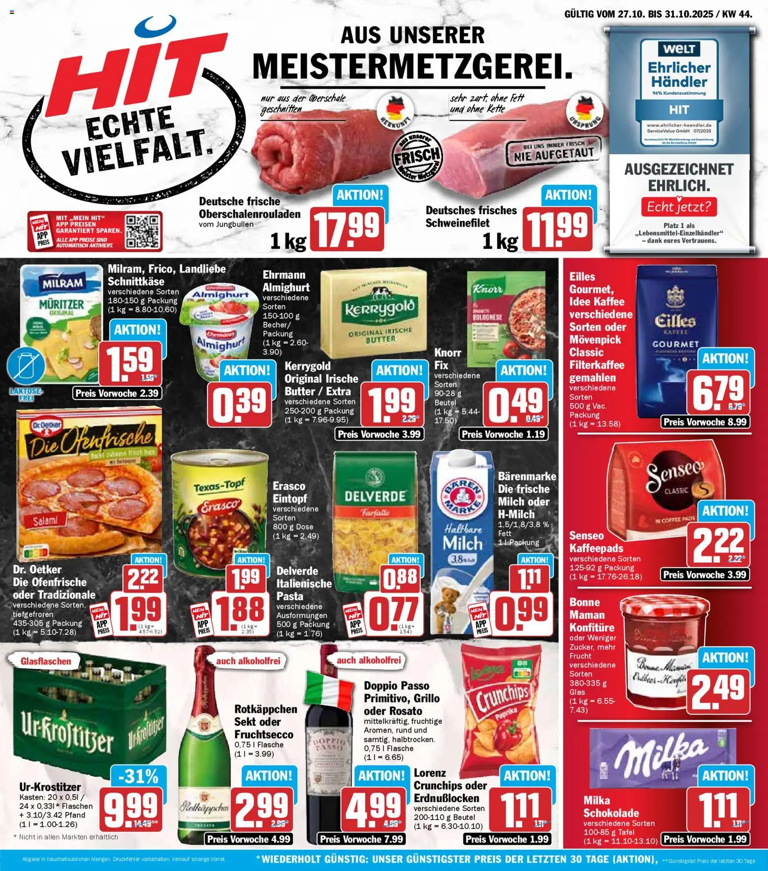 HIT Prospekt ab 27.10.2025 nächste Woche > Sachsen