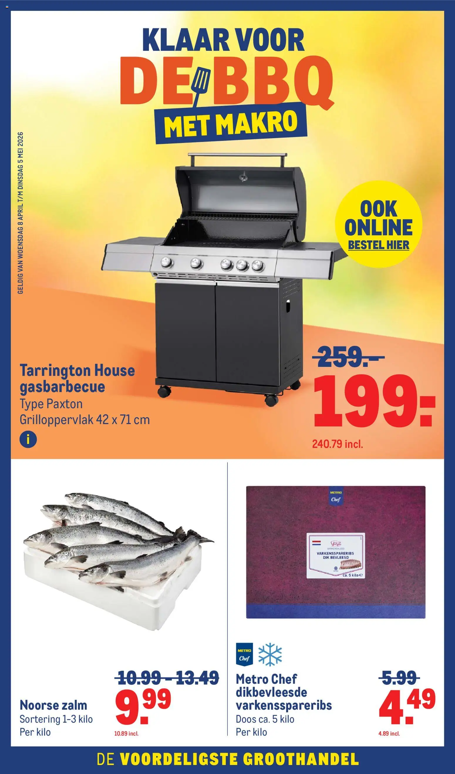 Voorbeeld van Makro folder - BBQ van winkel Makro geldig vanaf 08-04-2026