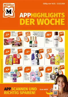 Vorschau der Angebote: Müller Müller Flugblatt gültig ab 16.03.2026