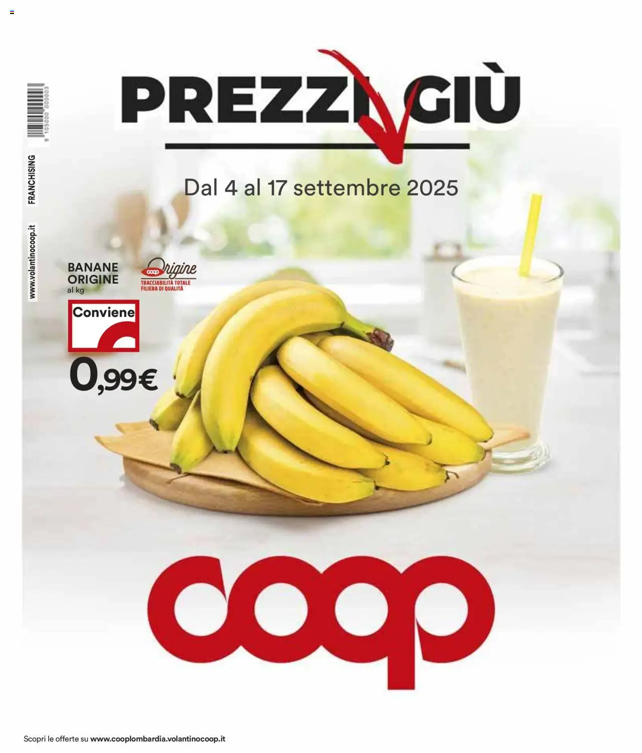 Volantino COOP valido da 04/09/2025 numero di pagina 1