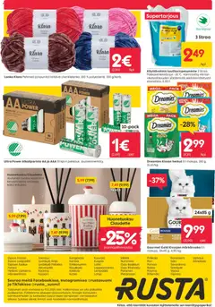 Kaupan Rusta Tarjoukset esikatselu, voimassa 03/11/2025 | Sivu: 19