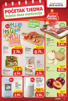 Pregled letka Katalog trgovine Plodine vrijedi od 01.10.2025 | Stranica: 39
