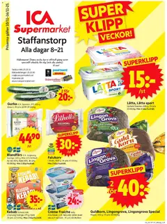 Förhandsgranska reklamblad Staffanstorp från butik ICA Supermarket gäller från 10/11/2025