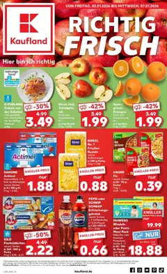 Vorschau von dem Prospekt des Geschäftes Kaufland, gültig ab dem 02.01.2026