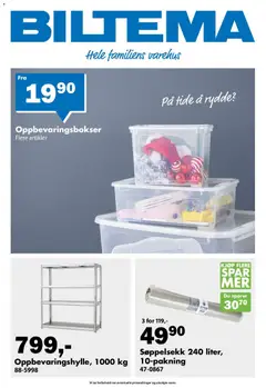 Forhåndsvis Kundeavis fra butikk Biltema gyldig fra 09/01/2026