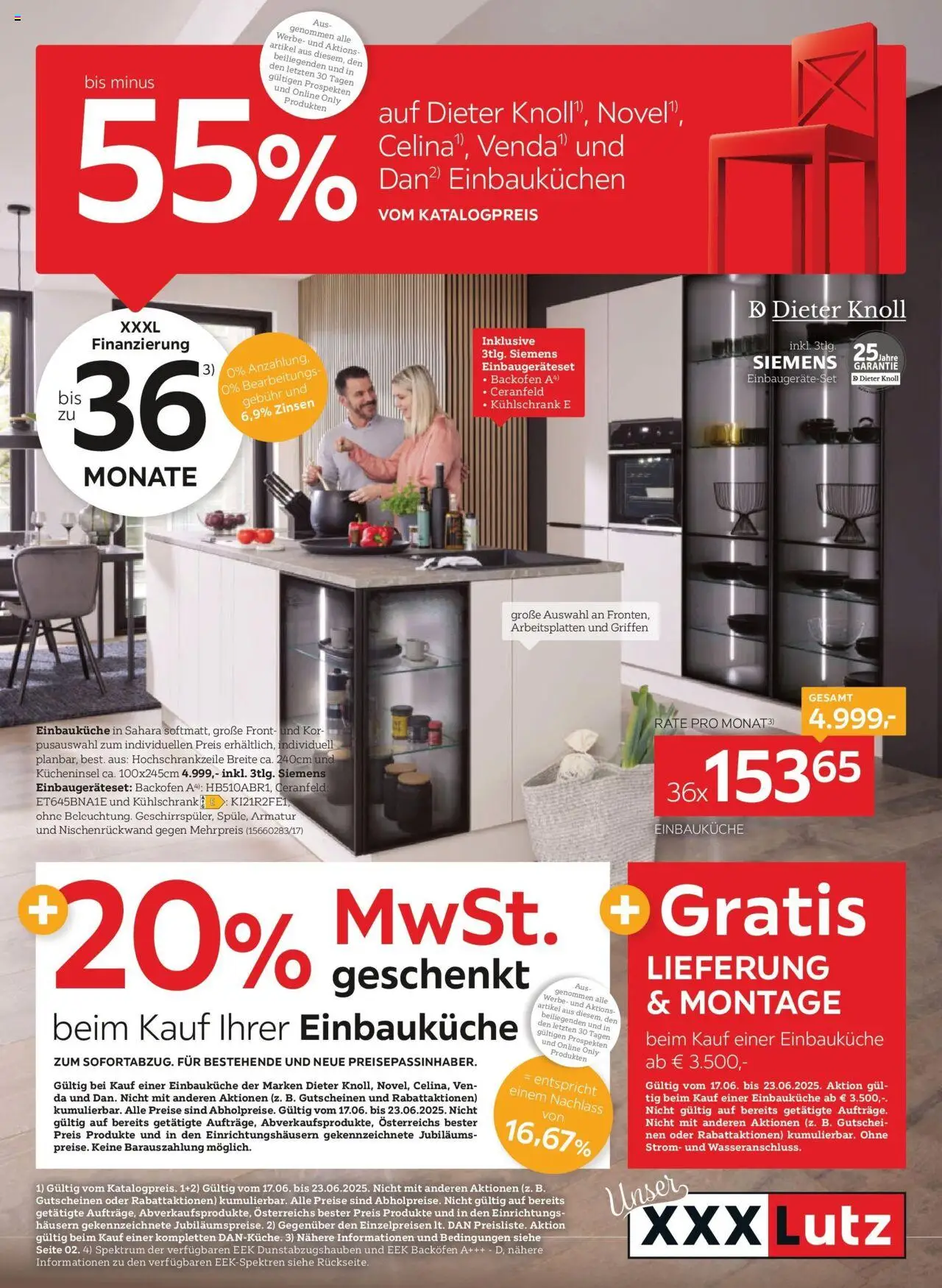  XXXLutz Küchen ab (17.06.2025 - 01.07.2025) - Seite 1