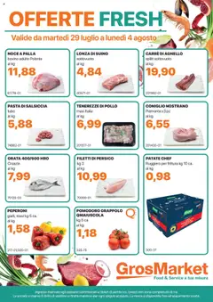 Anteprima dell'opuscolo Volantino Offerte Fresh dal negozio Sogegross valido da 29/07/2025