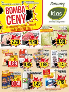 Náhľad Klas letáku platného od 20.10.2025