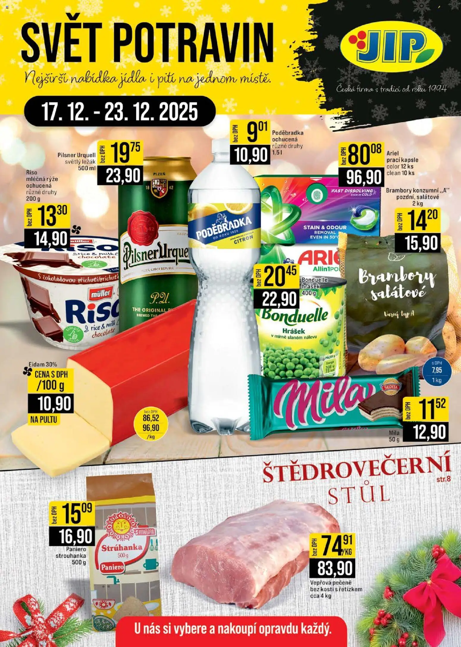 Náhled nabídky: Jip Leták - Cash & Carry platný od 17.12.2025