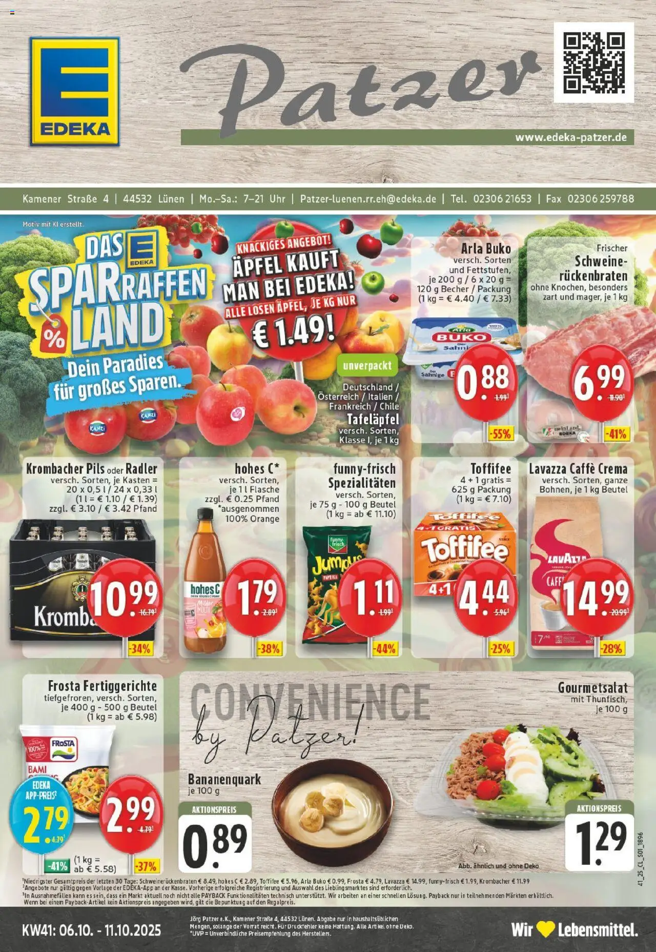 EDEKA Prospekt ab 06.10.2025 - Prospekt Lünen Online