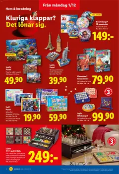 Förhandsgranska reklamblad Aktuella reklamblad Lidl från butik Lidl gäller från 01/12/2025 | Sida: 20