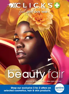 Preview of Clicks flyer valid from 25/03/2026