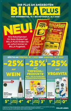 Vorschau der Angebote: Billa Plus Tirol gültig ab 17.07.2025