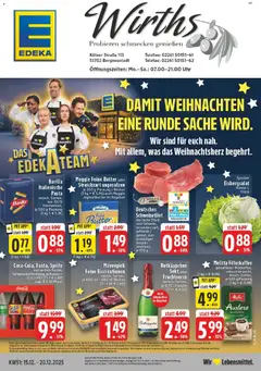 Vorschau von dem Prospekt des Geschäftes Edeka, gültig ab dem 15.12.2025