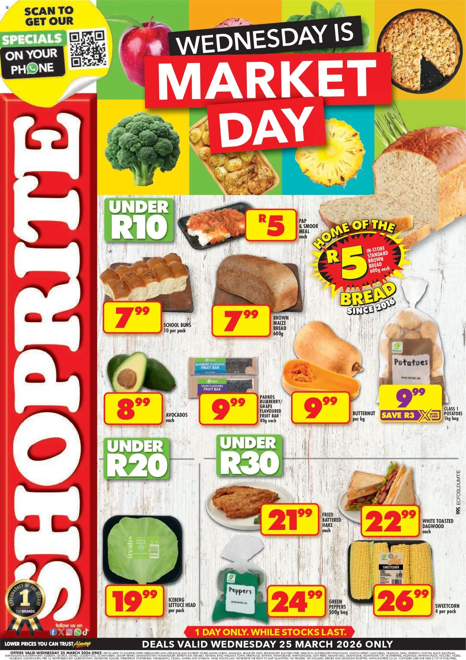 Preview of Shoprite flyer valid from 25/03/2026