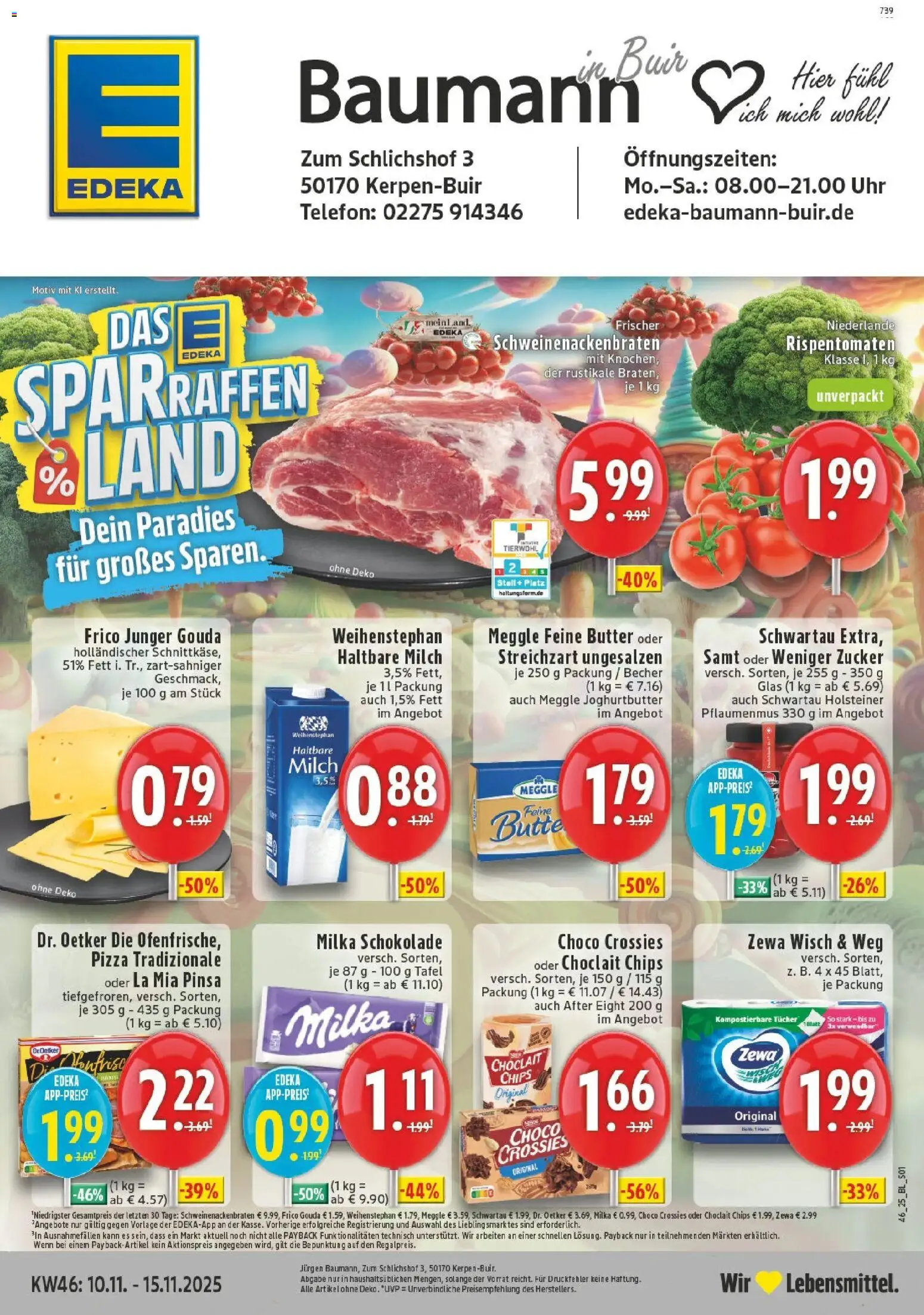 Vorschau von dem Prospekt des Geschäftes Edeka, gültig ab dem 10.11.2025